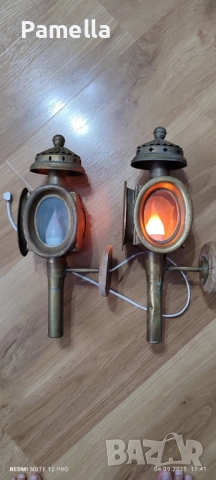 Антични месингови фенери