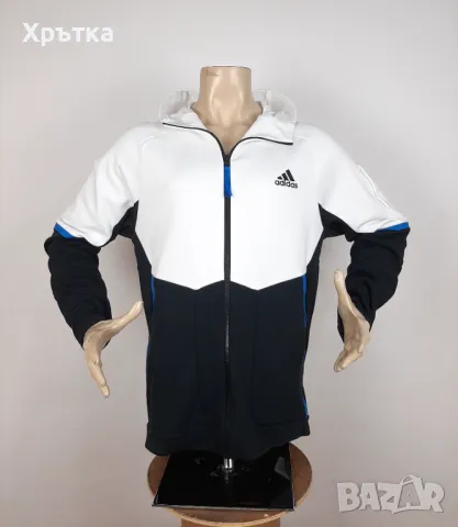 Adidas Gameday - Оригинално мъжко горнище размер L, снимка 6 - Спортни дрехи, екипи - 48708120