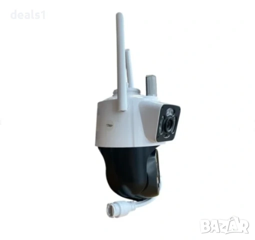 Триобективна 12MP WiFi IP Камера 50 Диода Двупосочно аудио Цветно нощно виждане iCSee APP, снимка 3 - IP камери - 54066327