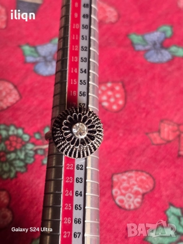 Сребърен пръстен. 18,8мм. Цена 32,99лв. За Севлиево безплатна доставка. , снимка 5 - Пръстени - 51893701