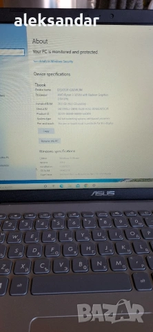 asus M50.90D.AMD ryzen 3 3250u.20GB.ramDDR4., снимка 2 - Лаптопи за дома - 54321584