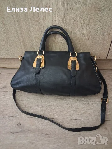 Prada ombre bag чанта от естествена кожа , снимка 13 - Чанти - 52002380
