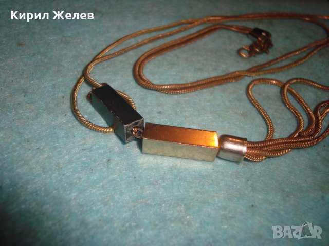 КРАСИВО СТИЛНО НЕЖНО ВЕЧЕРНО АРТ МОДНО КОЛИЕ 3044гр, снимка 6 - Колиета, медальони, синджири - 35262130