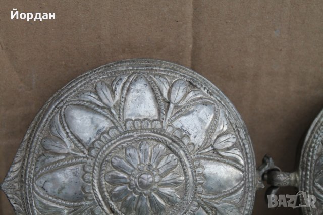 Сребърни възрожденски пафти, снимка 3 - Антикварни и старинни предмети - 38288767
