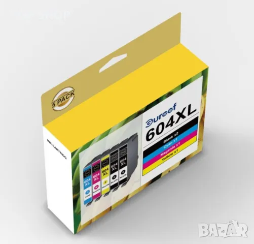 Касети с мастило Gureef 604XL за Epson 604, XP2200, Expression Home XP (5 пакета), снимка 9 - Консумативи за принтери - 49866388