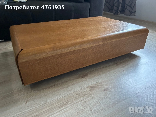 Уникална масивна дървена холна маса, снимка 2 - Маси - 54043704