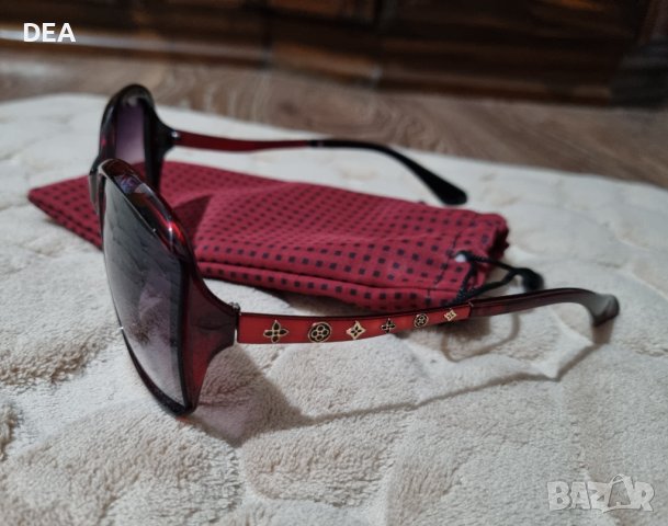 Червени слънчеви очила-10 evro, снимка 3 - Слънчеви и диоптрични очила - 39666413