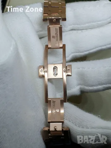 Audemars Piguet Royal Oak 33mm Rose Gold White Dial Diamond Дамски Различни Варианти, снимка 11 - Дамски - 48183108