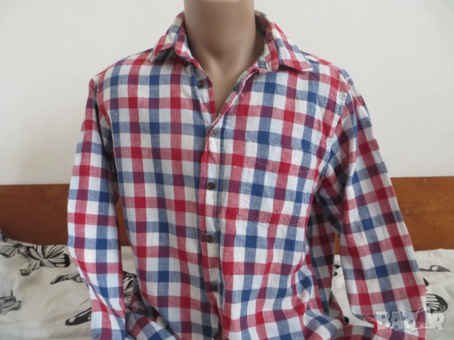 Мъжки ризи с дълъг ръкав лен , снимка 18 - Ризи - 50943822