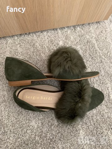 Ниски дамски обувки от естествена кожа, снимка 4 - Други - 32042926