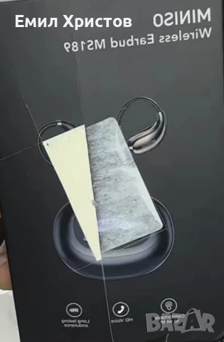 Безжична Bluetooth слушалка Miniso MS189