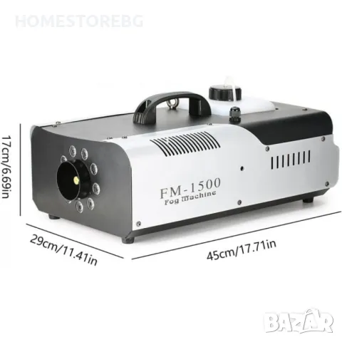 💨 Машина за пушек с LED осветление и дистанционно – Изумителни светлинни и димни ефекти 💨, снимка 5 - Прожектори - 49298150