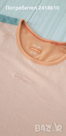Icebreaker 200 Merino  Womens Size M ОРИГИНАЛ! Дамскa Блуза!, снимка 14 - Спортни екипи - 54236849