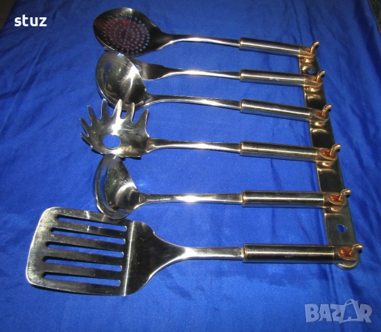 Немски набор за кухня с поставка, снимка 9 - Прибори за хранене, готвене и сервиране - 52435040