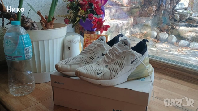 Обувки Nike: Nike Air Max 270 и Nike Downshifter 7 Gs черен, снимка 3 - Маратонки - 52317621
