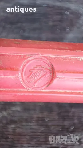 Стара въдица - алуминиева - руска - 185см, снимка 4 - Въдици - 50190815