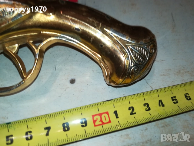 ПИЩОВ ЗАПАЛКА-МАСИВЕН/АНТИКА 2408251150, снимка 13 - Антикварни и старинни предмети - 51471371