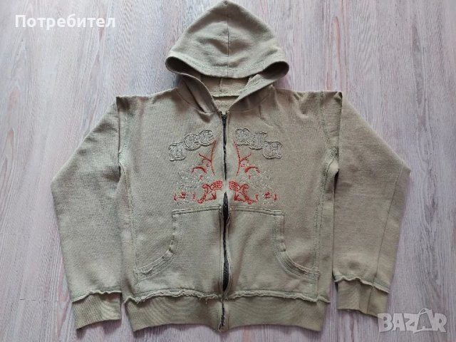 Ватиран суичър с качулка XS-S