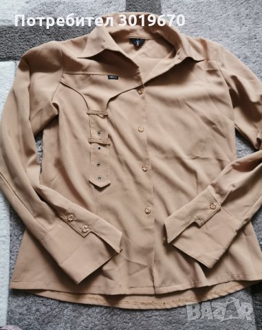 Риза кафява, снимка 1