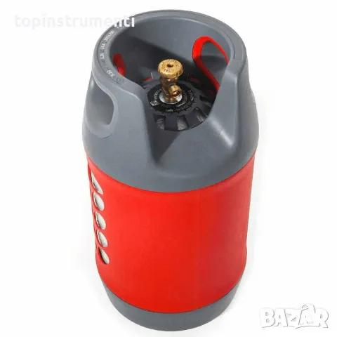 Композитна газова бутилка 12л. 18л. 24л. 26л. с Jumbo вентил, ъглов кран, за мотакар и каравана, снимка 2 - Газови котлони - 49101238