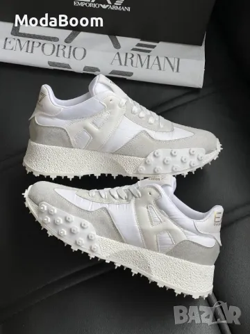 Emporio Armani бели дамски маратонки