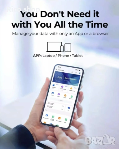 ORICO Персонално облачно съхранение, мрежово свързано съхранение, 3.5-инчов корпус за твърд диск, снимка 13 - Друга електроника - 54132000