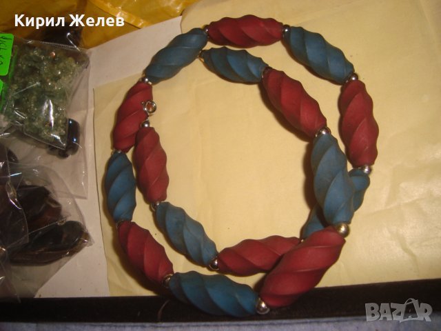ЕФЕКТНА СТИЛНА ВИНТИДЖ - АРТ ОГЪРЛИЦА 29083, снимка 4 - Колиета, медальони, синджири - 37912747