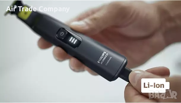 Електрическа самобръсначка Philips OneBlade Pro QP6506/15, 5 в 1, снимка 3 - Електрически самобръсначки - 52826984