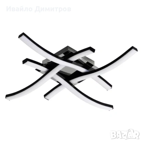 Полилей с 4 рамена в мрежест дизайн, снимка 5 - Лампи за стена - 54216720