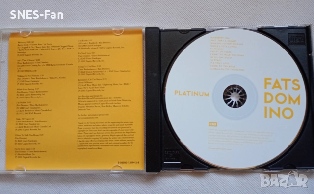 Fats Domino - Platinum, снимка 2 - CD дискове - 52800484