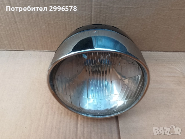 Фар Урал М72 Днепър К750 ( каска гривна хром ), снимка 2 - Части - 52113574