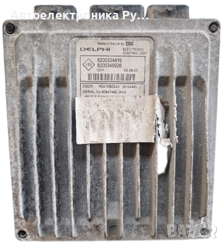 Компютър двигател 8200334419 за RENAULT GRAND SCÉNIC II (JM0/1_) 1.5 dCi (JM02, JM13)