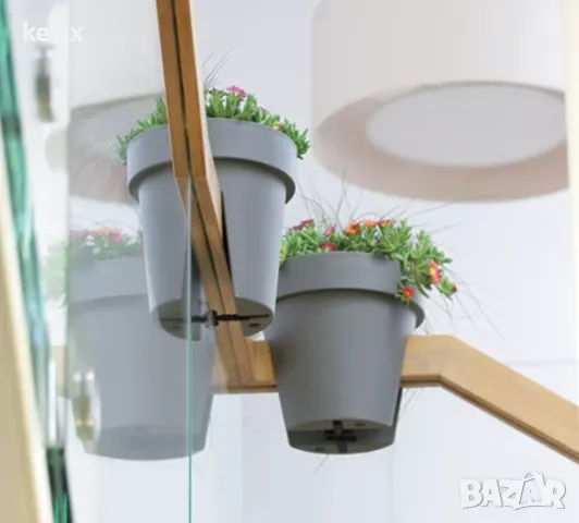Саксия за цветя Lofly Railing, снимка 2 - Саксии и кашпи - 48220584