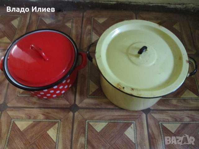 Тенджери добре запазени българско  и руско производство, снимка 1 - Съдове за готвене - 33834936