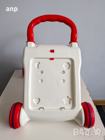 Проходилка Walker Baby 4в1 Розова | Като нова, снимка 3 - Проходилки - 53305997