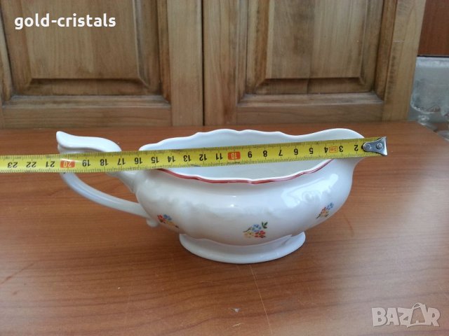 Стар български порцелан сосиера, снимка 3 - Антикварни и старинни предмети - 34262431