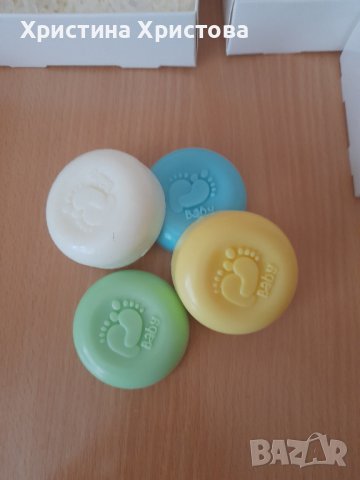 Сапун стъпчица , снимка 6 - Подаръци за кръщене - 37440348