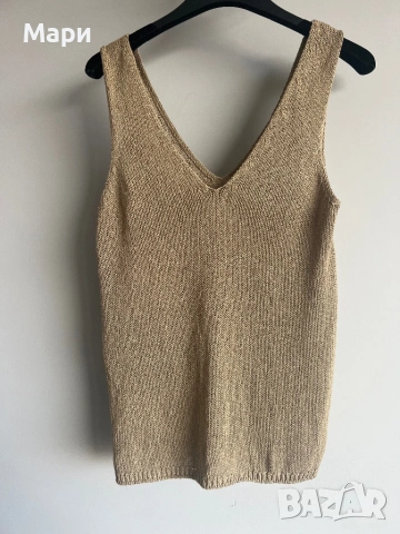 Сет дънки Mango premium, топ Mango, още един памучен топ, снимка 6 - Комплекти - 53947713