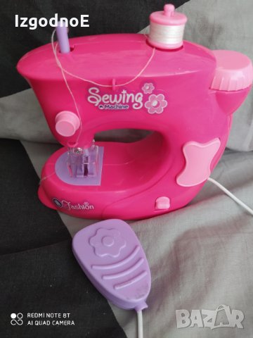 Детска шевна машина на батерии, снимка 2 - Образователни игри - 33861118