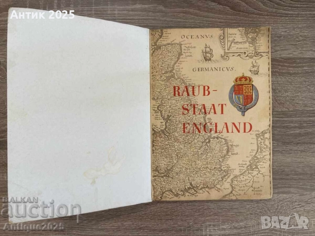 Пълен албум „Raubstaat England“ с 125 стикера, Германия, снимка 2 - Антикварни и старинни предмети - 51453512