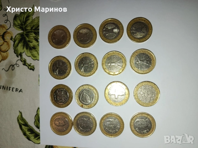 евро монети 