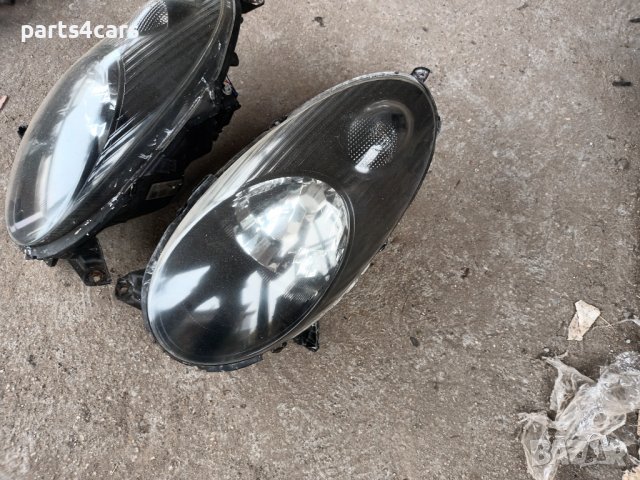 ляв и десен черен фар за нисан микра к12 NISSAN MICRA K12, снимка 3 - Части - 38676103