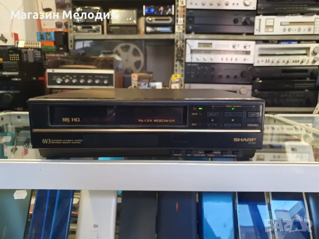 Видео SHARP VC-6V3  В перфектно техническо и много добро визуално състояние., снимка 2 - Плейъри, домашно кино, прожектори - 49397577