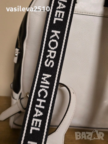Michael Kors оригинална дамска раница от естествена кожа , снимка 11 - Раници - 53892563