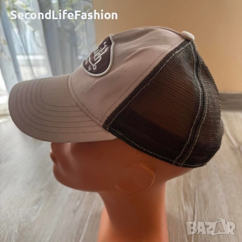 Винтидж бейзболна шапка Von Dutch с мрежесто лого на Trucker Snapback за възрастни регулируема, снимка 3 - Шапки - 52815549