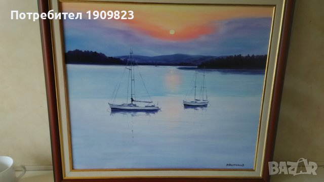 Картина Р.Поптомов, снимка 4 - Картини - 38159094