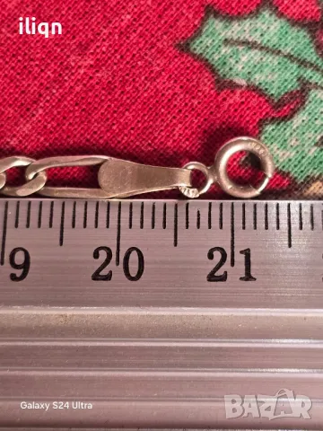 Сребърна гривна. 20см. 925 Проба. Цена 21,99лв. За Севлиево безплатна доставка. , снимка 4 - Гривни - 50424610