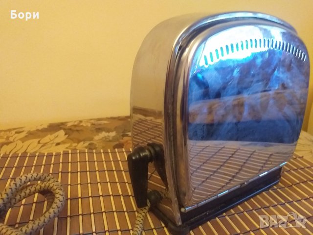 Стар метален немски тостер /алпака, снимка 6 - Тостери - 30219588