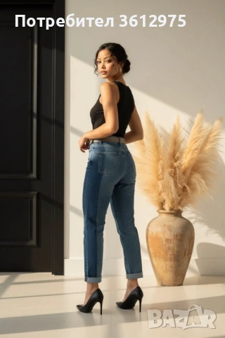 Дамски дънки, снимка 2 - Дънки - 53104272