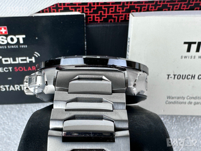 Tissot T-Touch Connect Solar Sapphire Titanium смарт часовник, снимка 7 - Смарт часовници - 40138598